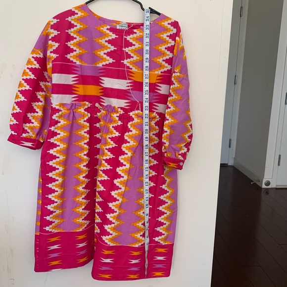 YEVU smock dress - layer cake 💛🧡❤️ - Picture 6 of 10